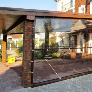 Шторы для беседок, веранд, террас. 